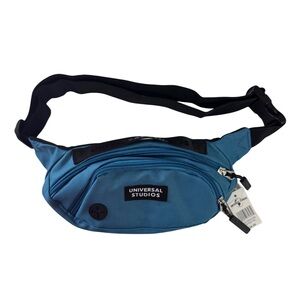 NWT Universal Studios Logo Blue Waist Bag